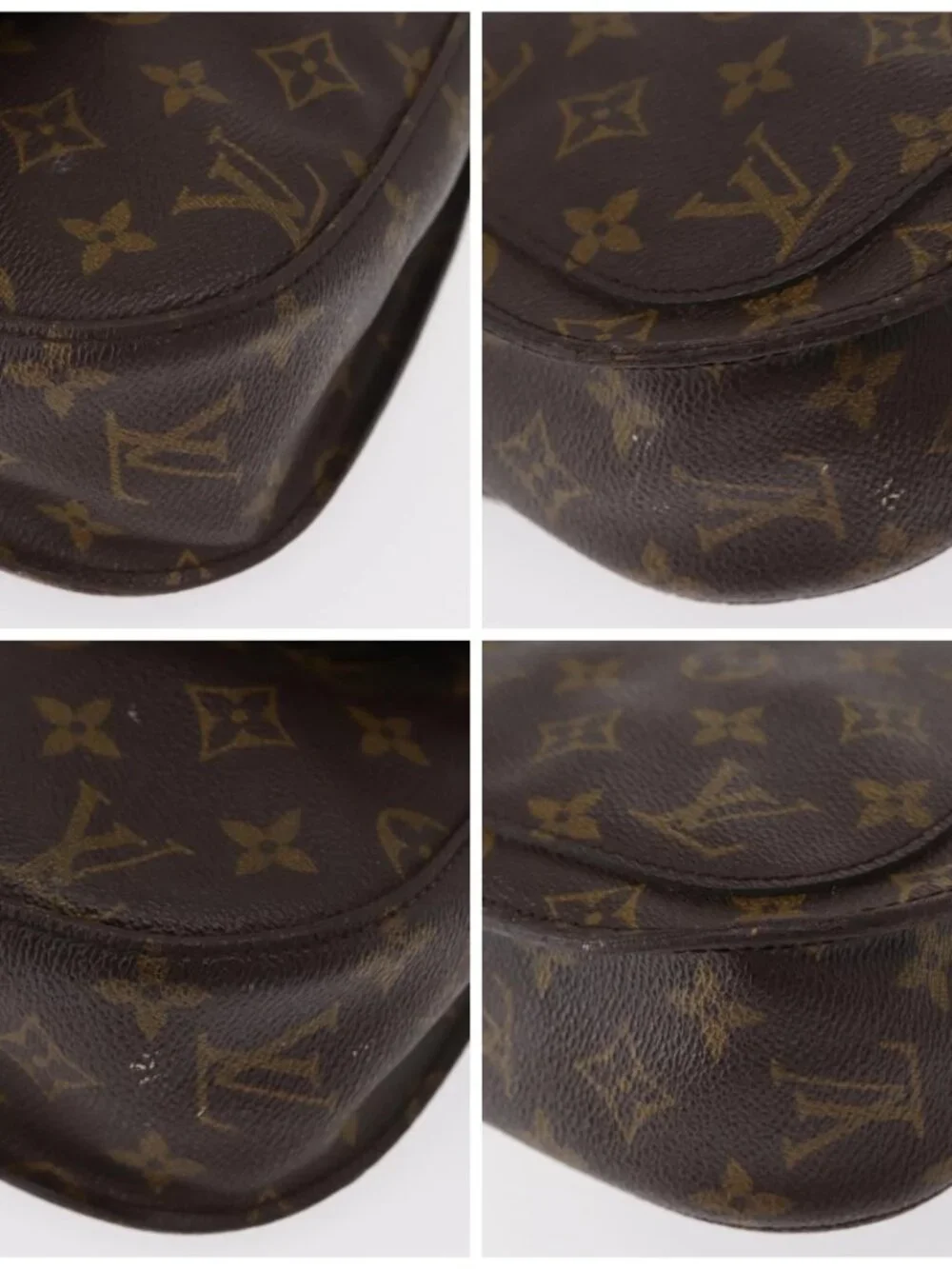 LOUIS VUITTON Monogram Saint Cloud GM Shoulder Bag M51242 LV Auth BA8286